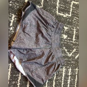 Size 4 lulu shorts heather grey